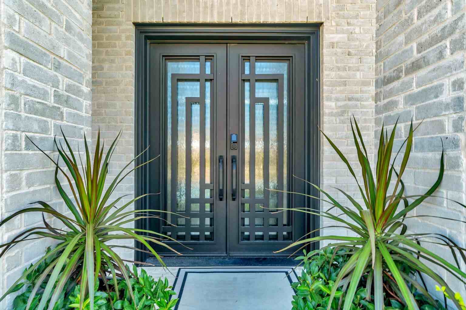 Double Entry Iron Doors