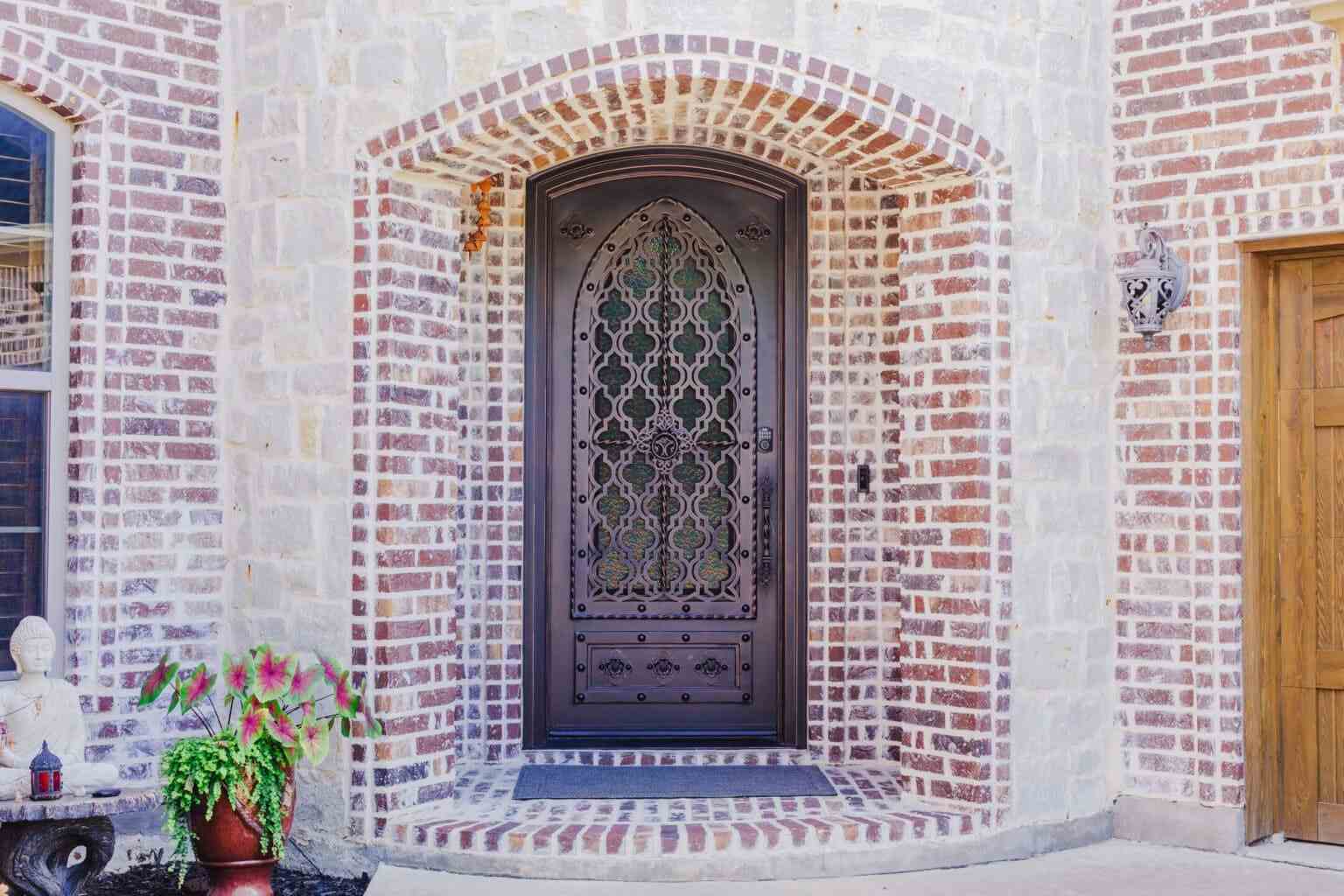 Single Entry Iron Door