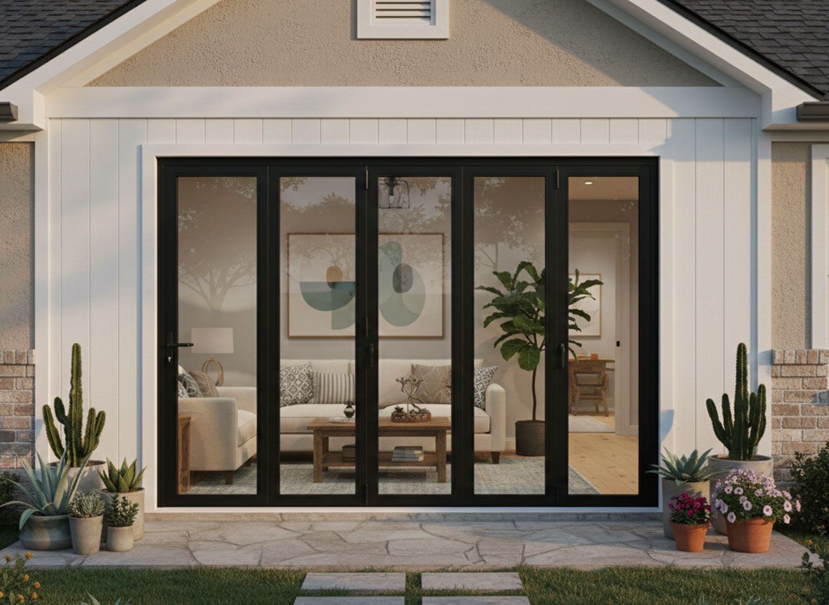 ST22 L769 aluminum bifold Door 144X96 - Image 2