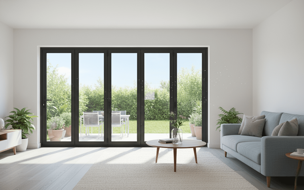 ST22 L773 aluminum bifold Door 192X96 - Image 2